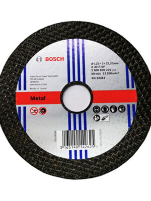 BOSCH 2608600270
Đá cắt 125x3x22.2mm (sắt)