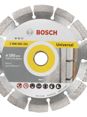 BOSCH 2608603331
Đĩa cắt kim cương 180×22.2mm
đa năng