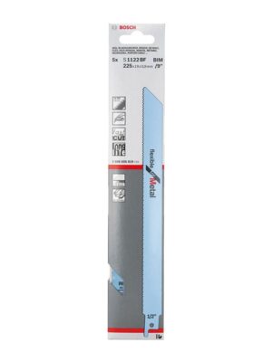 BOSCH 2608656019
Lưỡi cưa kiếm
S 1122 BF-Sắt (bộ 5 lưỡi)