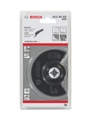 BOSCH 2608661636
Lưỡi cắt gỗ & kim loại ACZ 85 EB 85mm