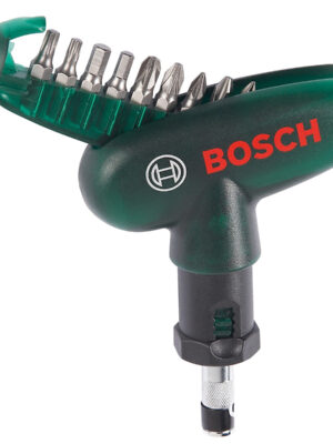 BOSCH Bộ mũi vặn vít cầm tay 10 món