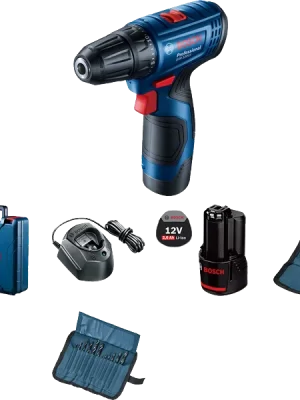 Máy Khoan Pin 12V BOSCH GSR 120-LI GEN II
(kèm bộ phụ kiện)